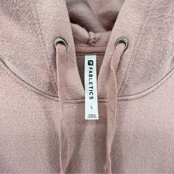 Fabletics Size Small Rayna Hoodie Light Pink Hooded Front Zippered Pockets - Picture 6 of 6